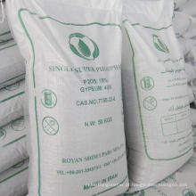 Fertilizantes agrícolas Superphosphate único granular (GSSP)